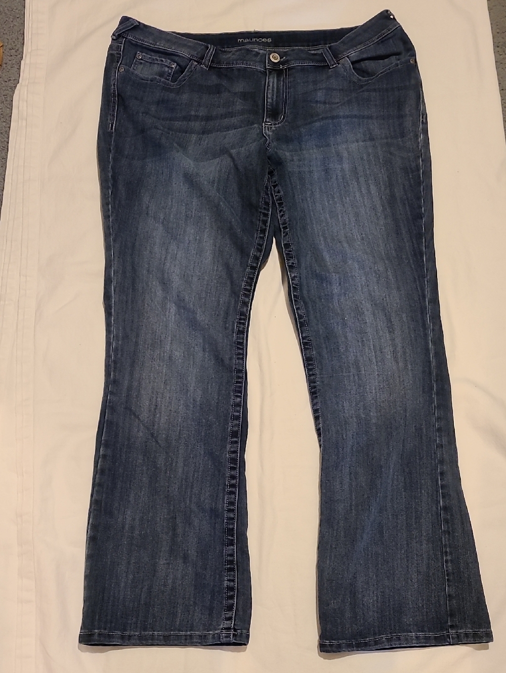 Maureces Jeans, 20W Long Stretch RN51783